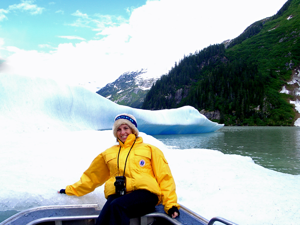 Karen Duquette and the iceberg